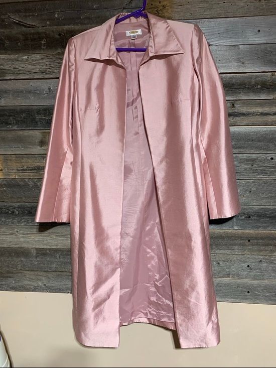 Talbots Jackets & Blazers - Talbots Silk Coat PINK Sz 8